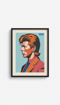 Framed David Bowie 1976 Berlin Tour Poster