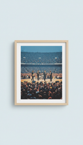 Framed The Beatles 1965 Shea Stadium Poster